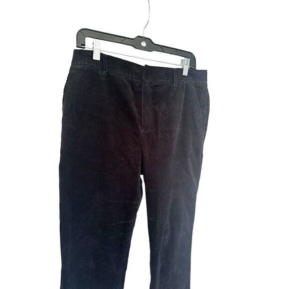 Vintage Lauren Ralph Lauren Straight Leg Corduroy Jeans Pants Trousers Black 8 - Picture 2 of 7